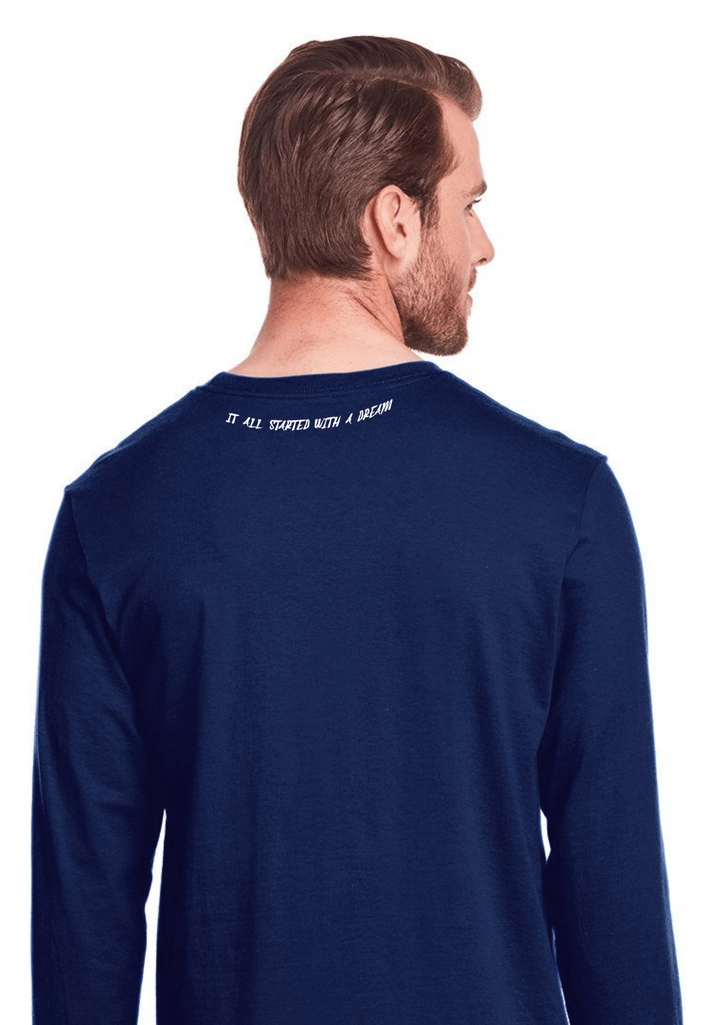 J Navy ICONIC™ Long Sleeve T-Shirt