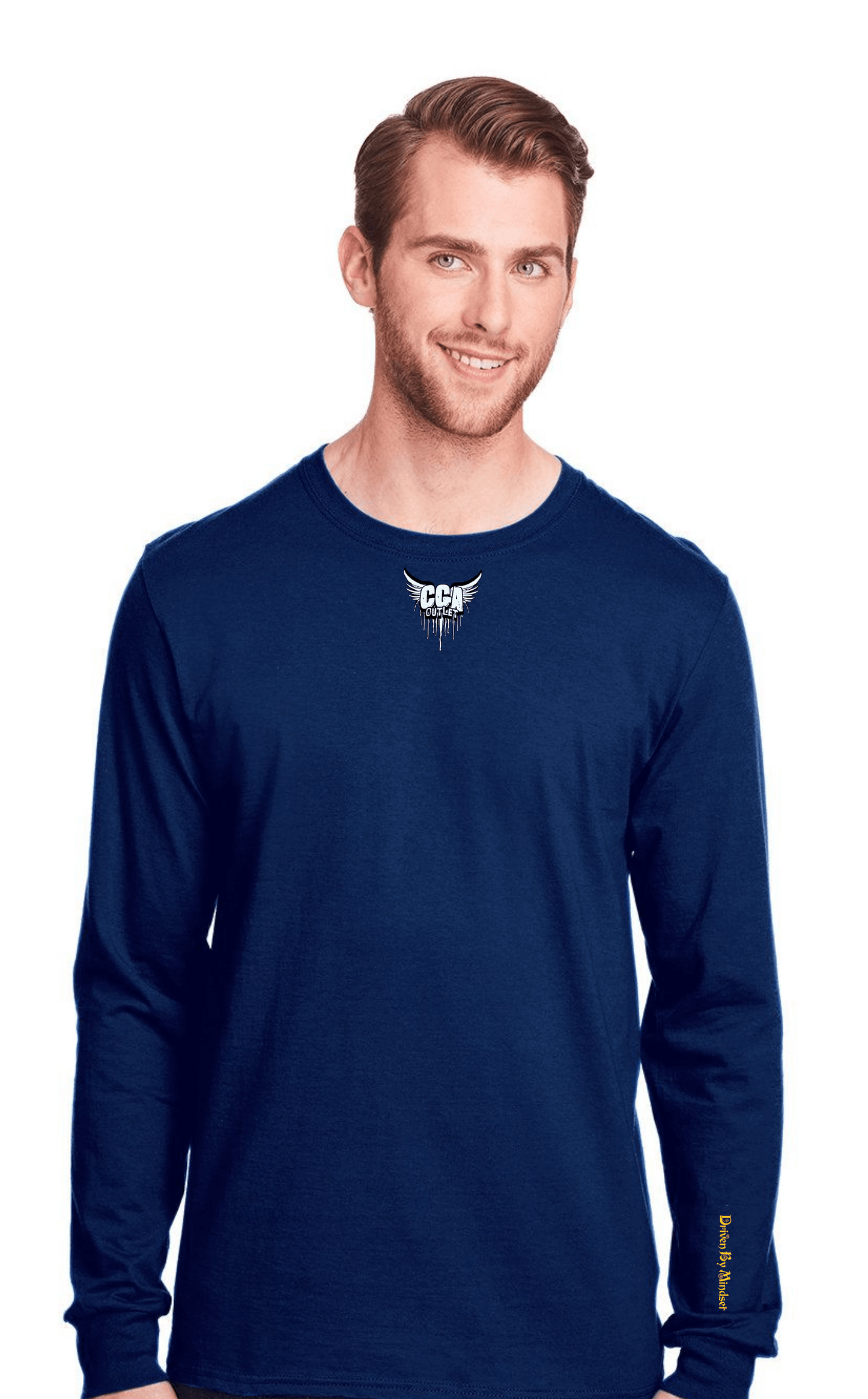 J Navy ICONIC™ Long Sleeve T-Shirt