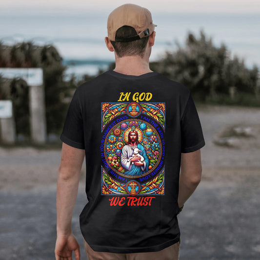 IN GOD WE TRUST, 100% ComfortSoft® cotton, Unisex 5.2 oz. Essential-T Short Sleeve Tee - CGA Outlet